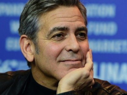 US actor George Clooney attends a press conference for the film "Hail, Caesar!" screened as opening film of the 66th Berlinale Film Festival in Berlin on February 11, 2016. Eighteen pictures will vie for the Golden Bear top prize at the event which runs from February 11 to 21, 2016. …