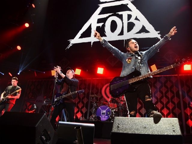 Fall Out Boy performs at Z100's Jingle Ball 2017 on December 8, 2017 in New York City. (Photo by Theo Wargo/Getty Images for iHeartMedia)