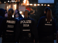 GettyImages-894885844 Policewomen patrol at the Christmas market at Breitscheidplatz near the Kaiser-Wilhelm-Gedaechtniskirche (Kaiser Wilhelm Memorial Church) one day ahead the anniversary of last year's deadly truck attack in Berlin, on December 18, 2017. Germany commemorates on December 19, 2017 victims of last year's devastating Christmas market attack in Berlin that claimed …