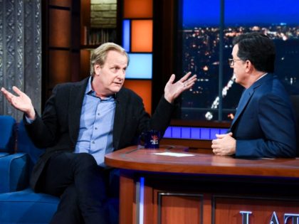 Actor Jeff Daniels is pining for the day law enforcement officials throw President Donald Trump "in the back of a truck and take him away," while claiming officials in the FBI and CIA are the “true patriots” who give him “hope.” Appearing on the talk-show The Late Show with Stephen Colbert, Daniels …
