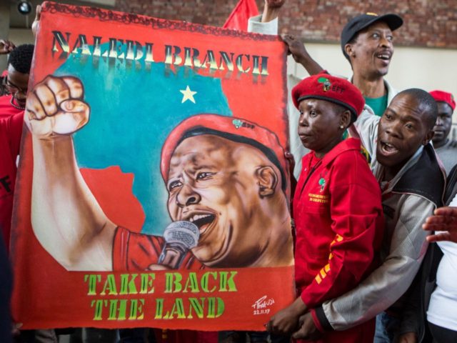 Julius Malema supporters (Wikus de Wet / AFP / Getty)