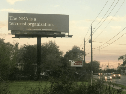 A PAC founded by a former Clinton staffer erected a billboard …