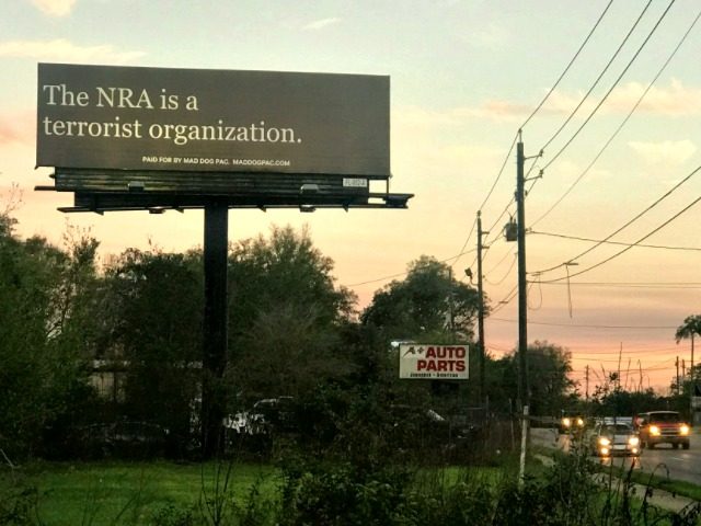 NRA Terrorist Billboard