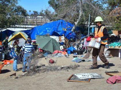 Santa Ana homeless (Frederic J. Brown / AFP / Getty)