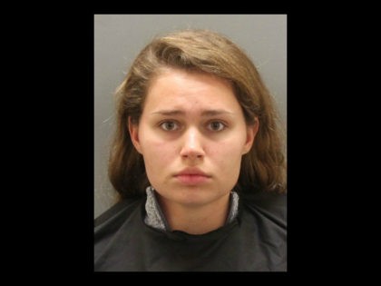 Sarah Katherine Campbell was arrested on February 28 and charged with filing a false police report stating that she was raped at a Delta Chi frat party in Seneca, South Carolina, on January 27, 2018.