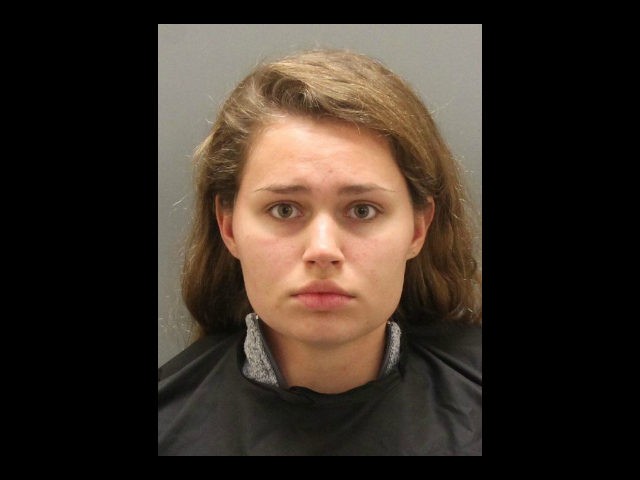 Sarah Katherine Campbell was arrested on February 28 and charged with filing a false polic