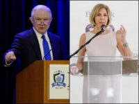 SessionsMunio-2018-AP Jeff Sessions and West Palm Beach Mayor Geraldine Muoio