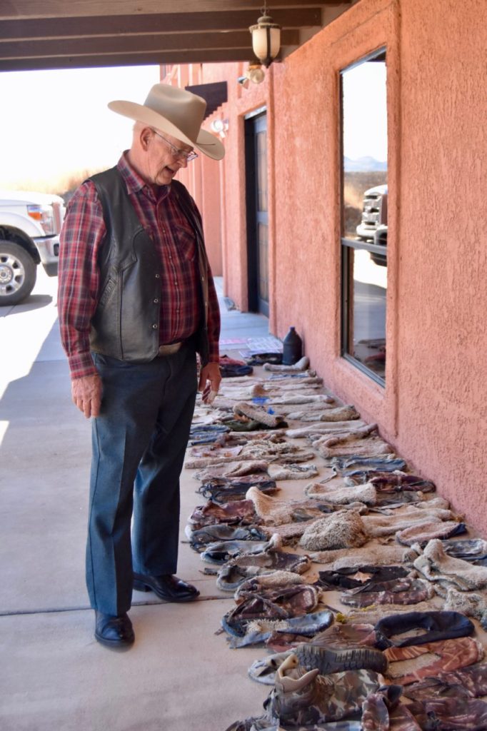 Border crossers use carpet-bottom shoes to avoid being tracked on U.S.-Mexico border.