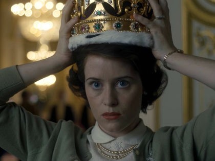 Claire Foy plays Queen Elizabeth in Netflix’s The Crown