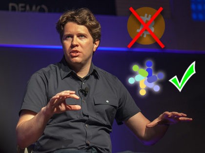 Garrett Camp, founder of StumbleUpon and Uber, and now the creator of the "Eco" cryptocurr
