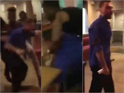 WATCH: Violent IHOP Customers Throw Chairs, Glassware at Manager