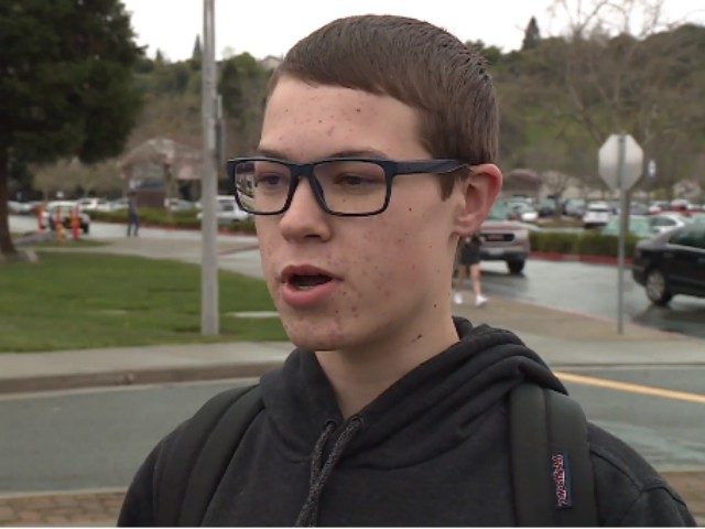 In an interview with Breitbart News, Brandon Gillespie – a student at Rocklin High Schoo