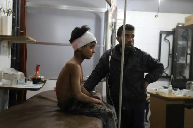 Dozens treated for breathing problems after raids on Syria's Ghouta
