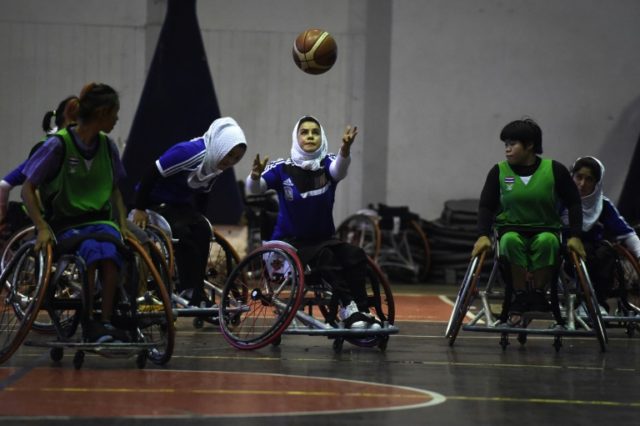 Afghanistan's wheelchair basketballers shoot to win
