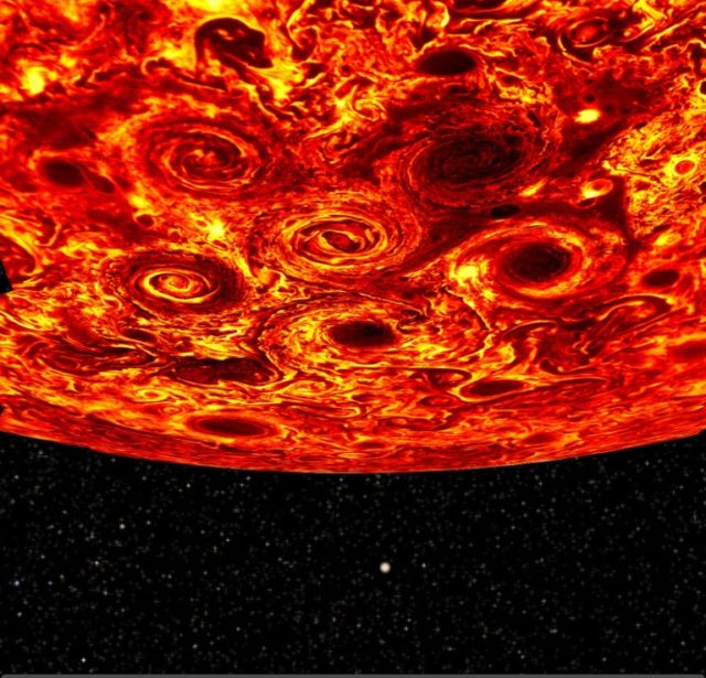 Jupiter's turmoil more than skin deep: researchers