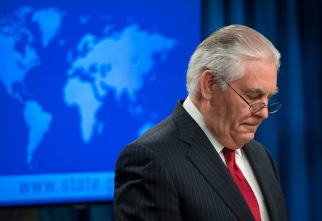 Trump fires top diplomat Tillerson, names CIA chief as successor