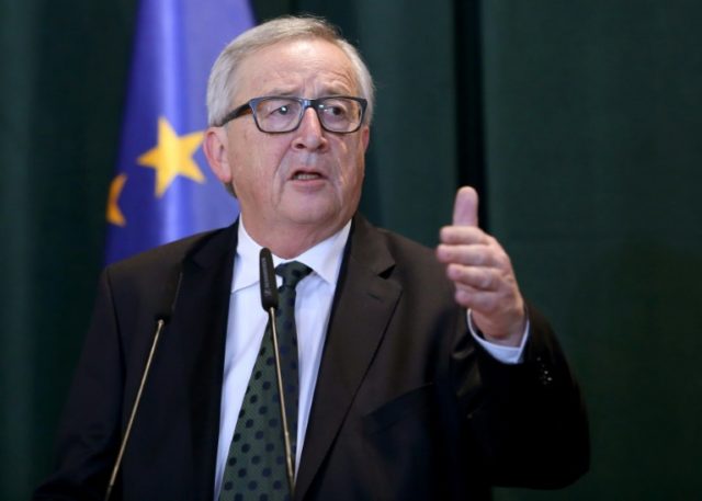 Time to turn Brexit speeches into treaties, Juncker tells May