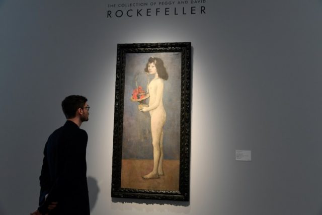 Picasso painting star of Rockefeller art 'sale of the century'