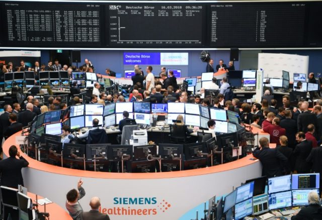 Siemens' health unit shares surge in Frankfurt debut