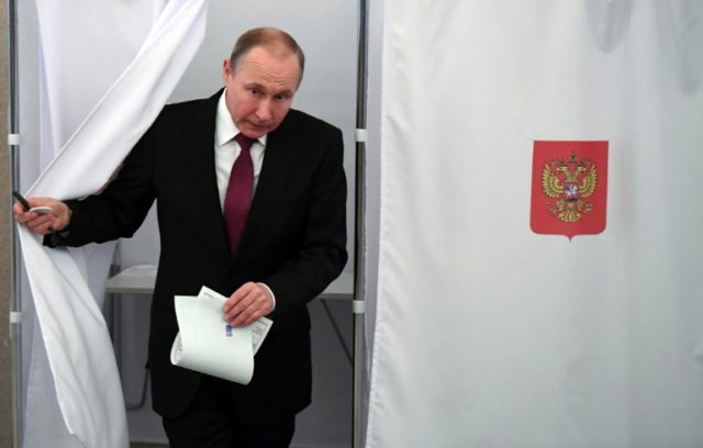Putin set for fourth term with 74 percent of vote: exit poll
