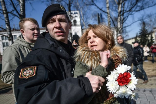 Dozens arrested as Belarus opposition marks 'Freedom Day'