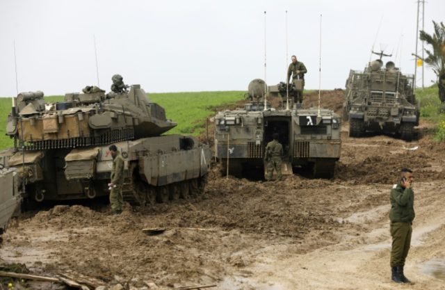 Israel strikes Hamas positions in Gaza: army
