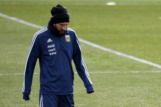 Messi returns to training with Barcelona