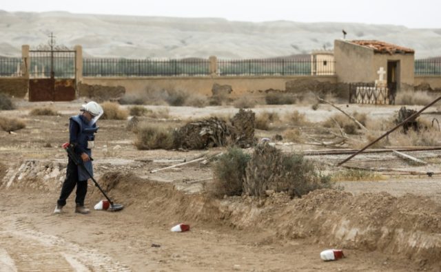 Landmines to be cleared from Jesus's baptism site