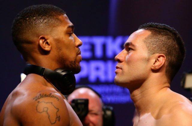 Joshua eager to 'simplify madness' in heavyweight clash with Parker
