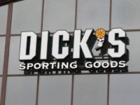 Earns Dicks Sporting Goods FILE In this March 1, 2018, file photo, a sign for Dick's Sporting Goods store is displayed at the store in Madison, Miss. Dick's Sporting Goods, Inc. reports earnings Tuesday, March 13, 2018. (AP Photo/Rogelio V. Solis, File) The Associated Press