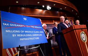 Democrats unveil $1T infrastructure plan, funded by cuts to tax overhaul