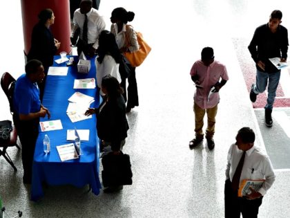 Black workers seek jobs