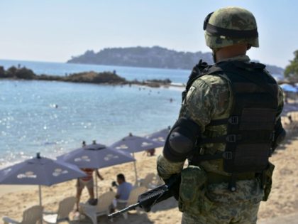 Cancun Beach Security -- Getty Images