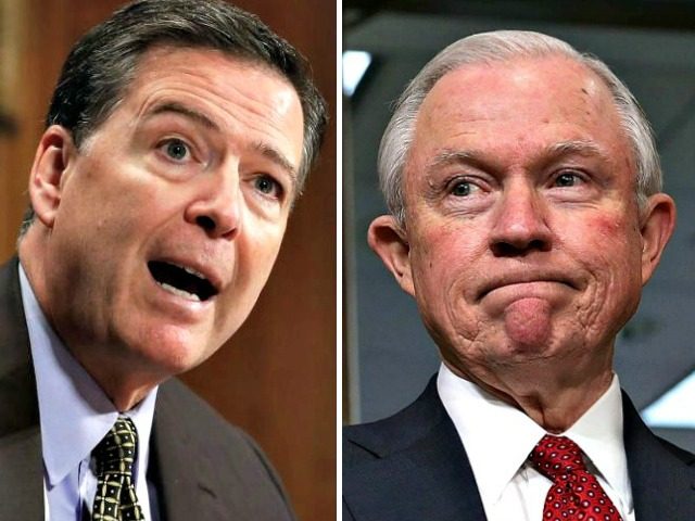 Comey, Sessions
