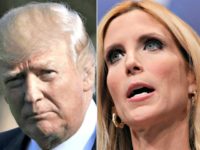 Coulter, Trump split