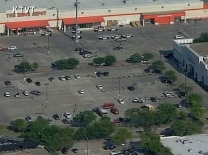 Dallas Home Depot Police Shooting KTVT Screenshot