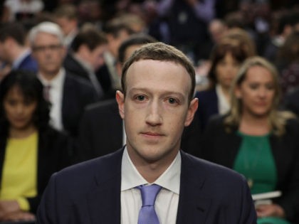 WASHINGTON, DC - APRIL 10: Facebook co-founder, Chairman and CEO Mark Zuckerberg arrives t