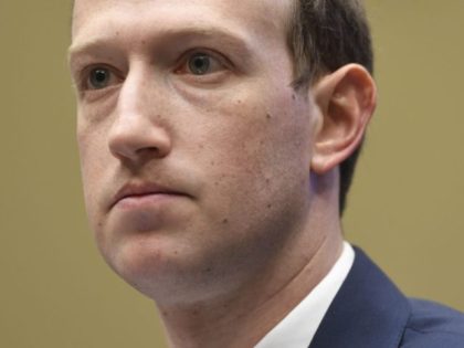 Facebook CEO and founder Mark Zuckerberg testifies during a US House Committee on Energy a