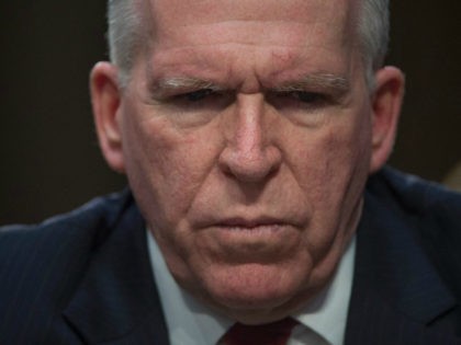 CIA Director John Brennan, pictured February 9, 2016, visited Moscow in early March to discuss Syria