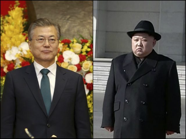 South Korean President Moon Jae-in and North Korean Dictator Kim Jung-Un