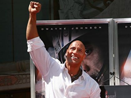 Dwayne 'The Rock' Johnson is immortalized with a hand and footprint ceremony at TCL Chinese Theatre IMAX on May 19, 2015 in Hollywood, California. (Photo by Mark Davis/Getty Images)