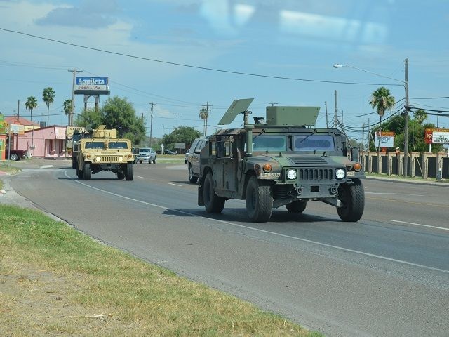 Texas National Guard in the Rio Grande Valley Border Patrol Sector - Photo: Bob Price/Brei