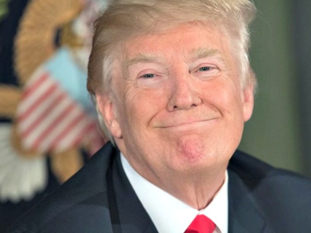 Trump Fake Smile