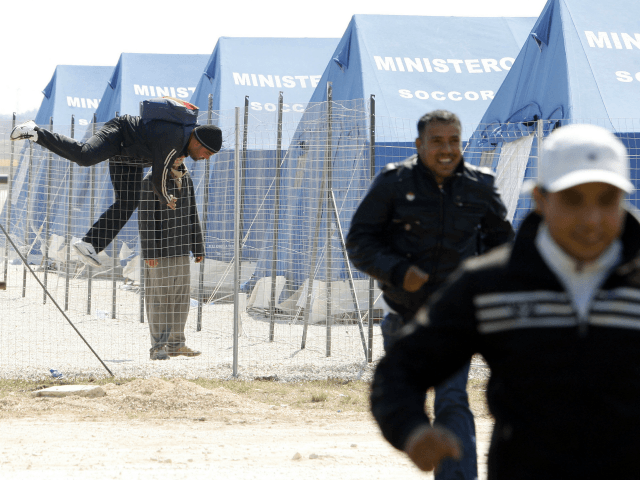 Tunisian would-be immigrants who were ev