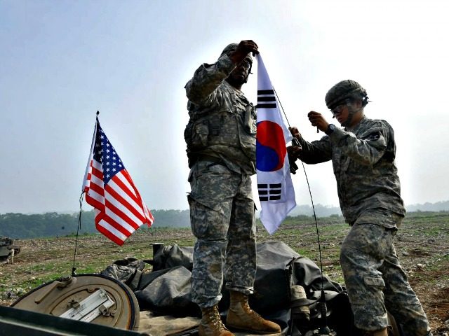 US Soldiers in S. Korea