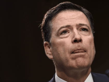 Former FBI Director James Comey testifies before the US Senate Select Committee on Intelli