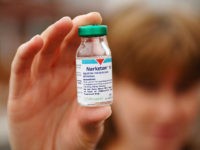 ketamine-narketan-vial-for-injection-getty A person holding up a bottle of Ketamine, Horse tranquilliser, UK 2006. (Photo by: PYMCA/UIG via Getty Images)