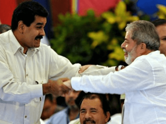 NICARAGUA-VENEZUELA-BRAZIL-POLITICS-SAO PAULO FORUM-LULA-MADUR