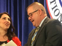 rnc-Ronna-Romney-McDaniel-Bob-Paduchik-ap Republican National Committee Chairwoman Ronna Romney McDaniel, left, speaks with Bob Paduchik, party co-chairman of the Republican National Committee, at the spring meeting in Coronado, Calif., Friday, May 12, 2017. While Trump's abrupt firing of FBI Director James Comey roiled Washington, Republicans who attended the national committee's spring meeting outside …