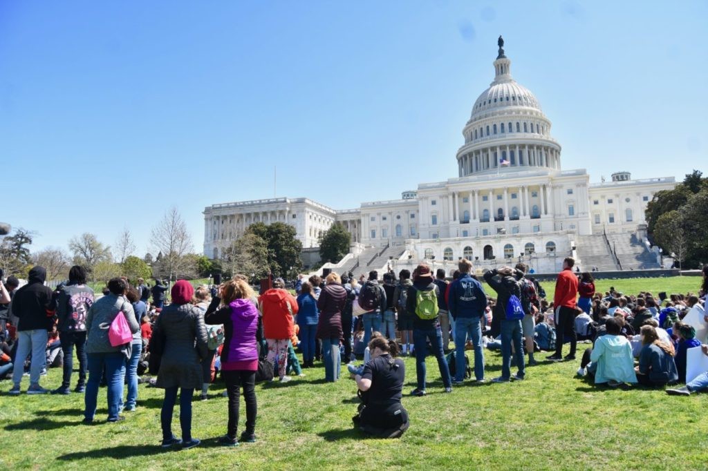 National School Walkout, April 20, 2018, Washington, DC